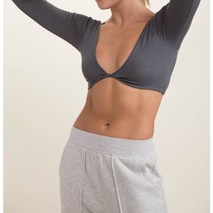 Front Twist crop top